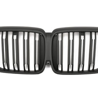 per BMW X5 G05 LCI GRIGLIA RADIATORE DOPPIO PONTE NERO OPACO 2023-