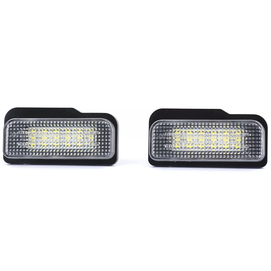 Luci targa led bianco 6000K, per Mercedes C219 R171 W211 W203