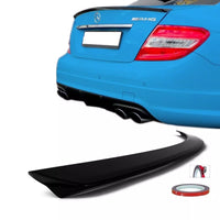 Spoiler bagagliaio Spoiler Posteriore Nero per Mercedes W204 anche C63 AMG