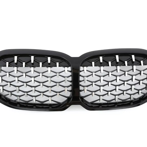 per BMW SERIE 1 F40 GRIGLIA RADIATORE DIAMANTE CROMO NERO