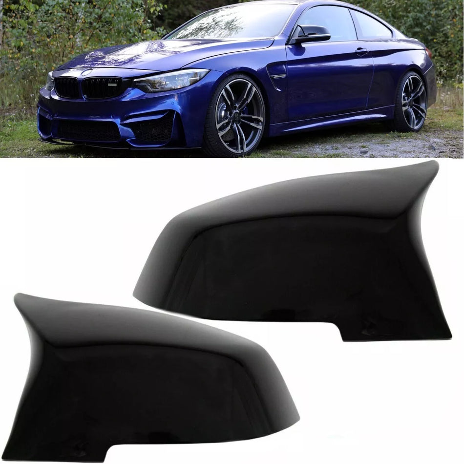 Calotte specchietti retrovisori Nero Lucido per BMW F34 F35 F32 F33 F36 i3 E84