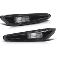 frecce laterali per BMW Serie 5 E60 / E61 / X3 E83 2003-2010 nere