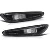 frecce laterali per BMW Serie 5 E60 / E61 / X3 E83 2003-2010 nere