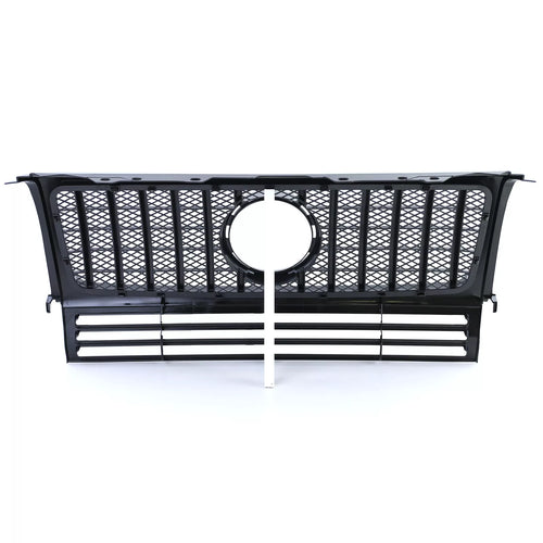 Griglia radiatore sportiva nera lucida adatta, per Mercedes G modello W463 90-18