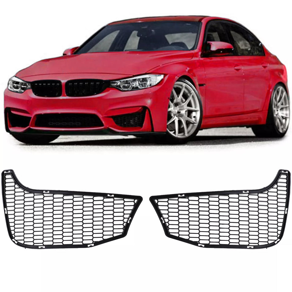 Griglia paraurti destra + sinistra adatta, per BMW M3 F80 M4 F82 83 11-21
