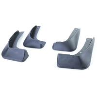Kit paraspruzzi anteriore e posteriore nero per VW Touran 2 5T Vorfacelift 15-21