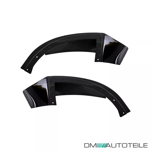 Flaps labbra spoiler angoli Nero Lucido per BMW F32 F33 F36 M Sport