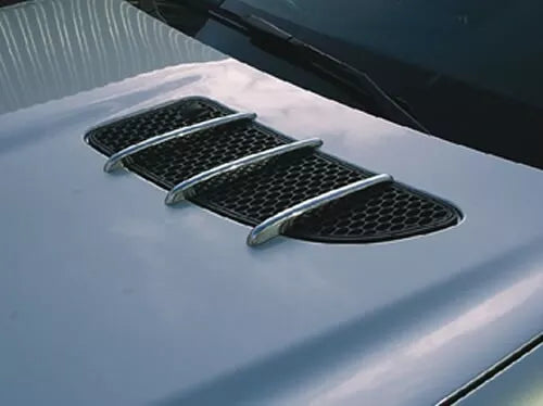 Kit presa d'aria cromata finlandese cofano per Mercedes R171 SLK classe
