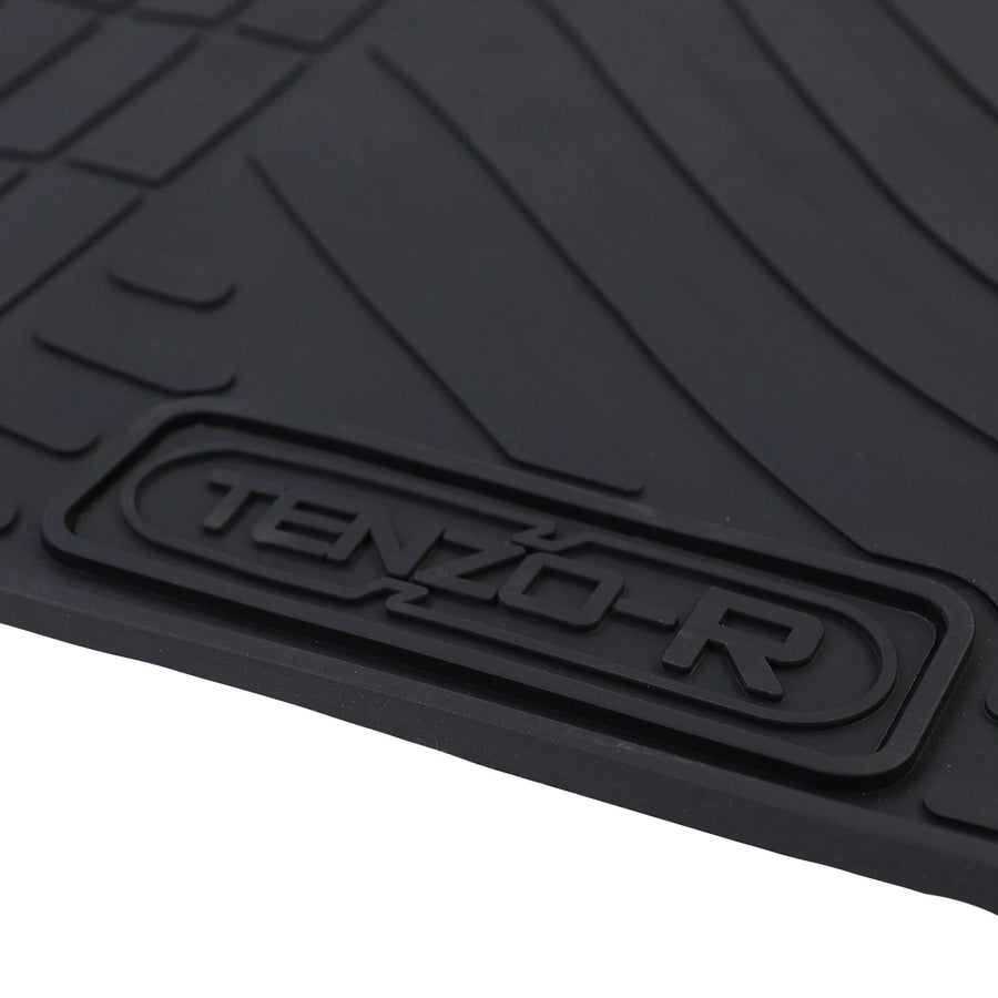 Tappetini in gomma auto neri set premium adatti, per BMW F10 berlina F11 Touring