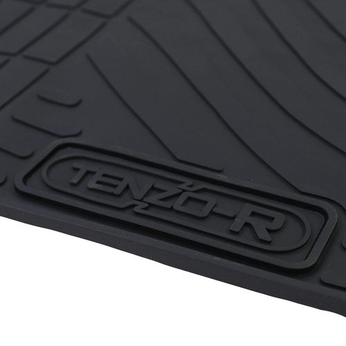 Tappetini in gomma auto neri set premium adatti, per BMW F10 berlina F11 Touring