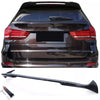 Spoiler posteriore tetto versione sportiva nero lucido, per BMW X5 F15 13-18