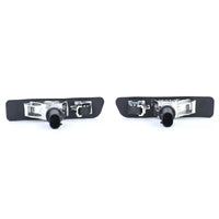 Frecce laterali vetro trasparente nero fumo cristallo per BMW Serie 3 E36 X5 E53