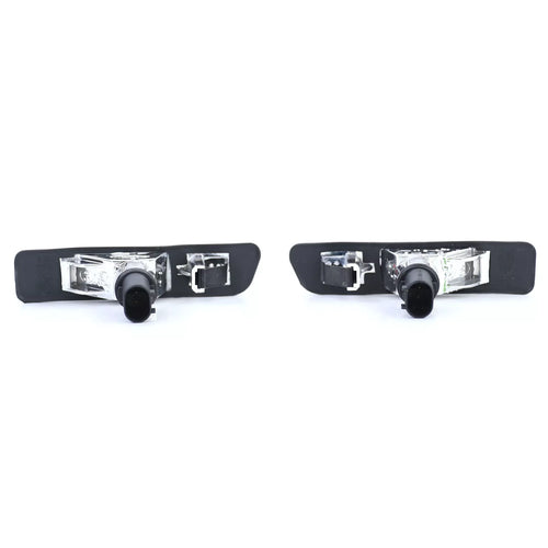 Frecce laterali vetro trasparente nero fumo cristallo per BMW Serie 3 E36 X5 E53