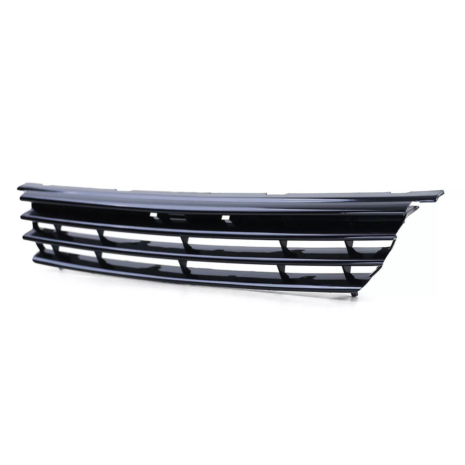 Griglia sportiva griglia radiatore senza emblema nera per VW Polo 6N 94-99