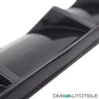 Diffusore posteriore convers. 4 tubi carbonio Lucido per BMW F10 F11 M tranne M5