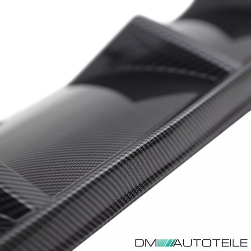 Diffusore posteriore convers. 4 tubi carbonio Lucido per BMW F10 F11 M tranne M5