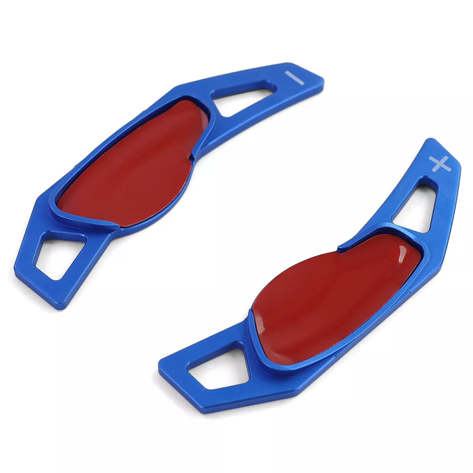 Palette prolunga alluminio blu per Smart ForTwo 451 Coupe Cabrio 09-19