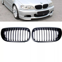Griglia nera opaca per BMW E46 Coupè Cabrio Facelift 2003