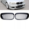 Griglia nera opaca per BMW E46 Coupè Cabrio Facelift 2003