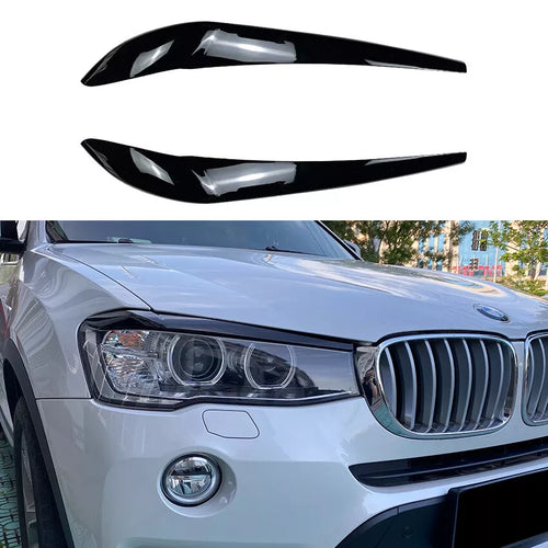 Parafanghi brutto aspetto nero lucido per BMW X3 F25 LCI & X4 F26 201