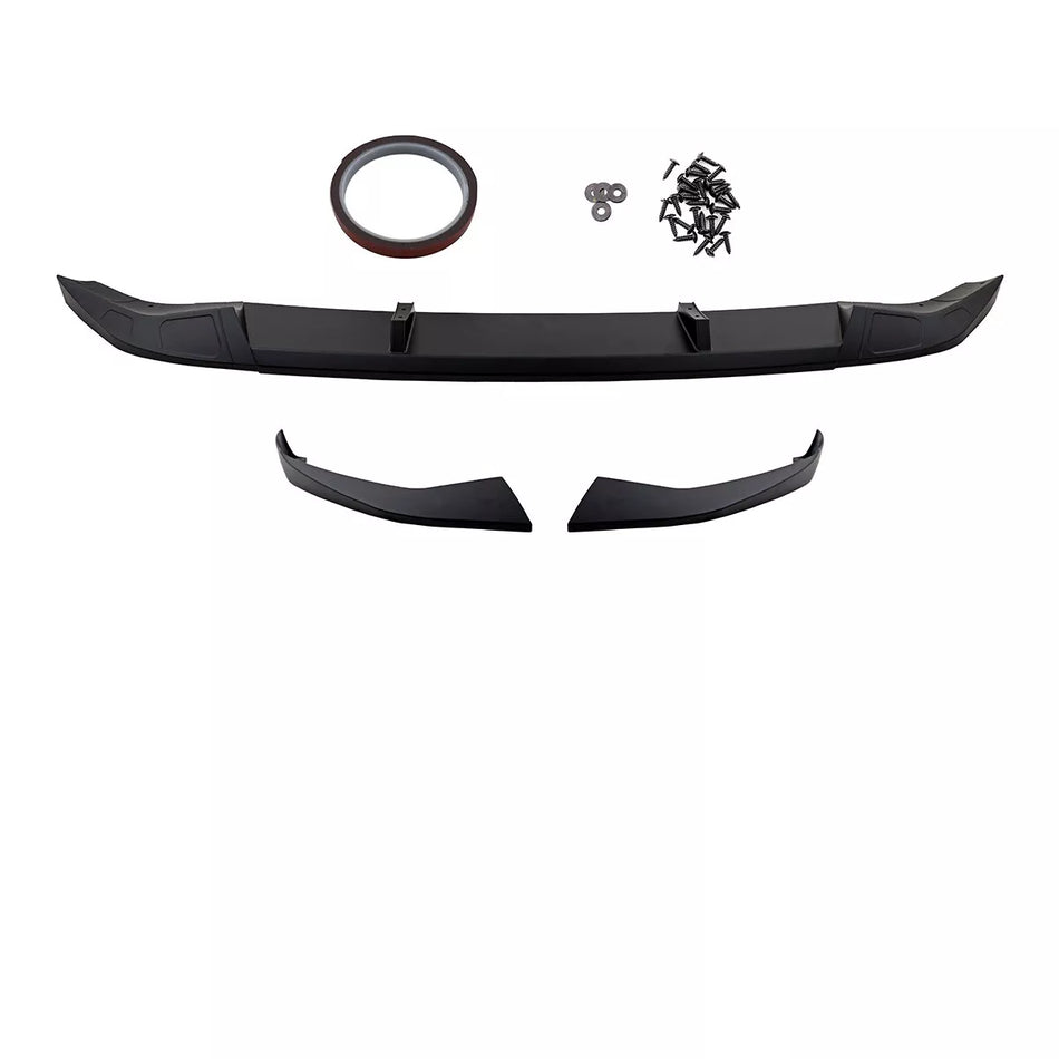 Spoiler anteriore Competition Nero per BMW G30 G31 LCI M Sport