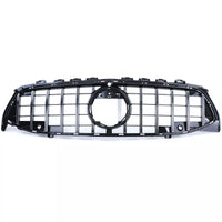 Griglia radiatore sportiva nero lucido cromo, per Mercedes CLA C118 X118 dal 19