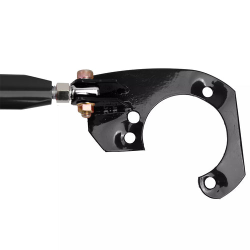 Barra alluminio nera regolabile, per BMW E46 6 cilindri 320i 323i 325i 328i 330i