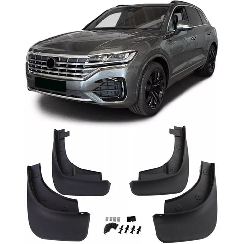 Set paraurti anteriore e posteriore nero per VW Touareg CR dal 18 + R-Line