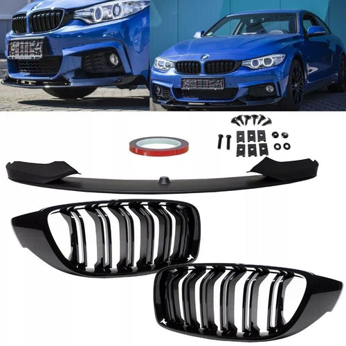 Spoiler a doppia barra nera per BMW F32 F33 F36 M*