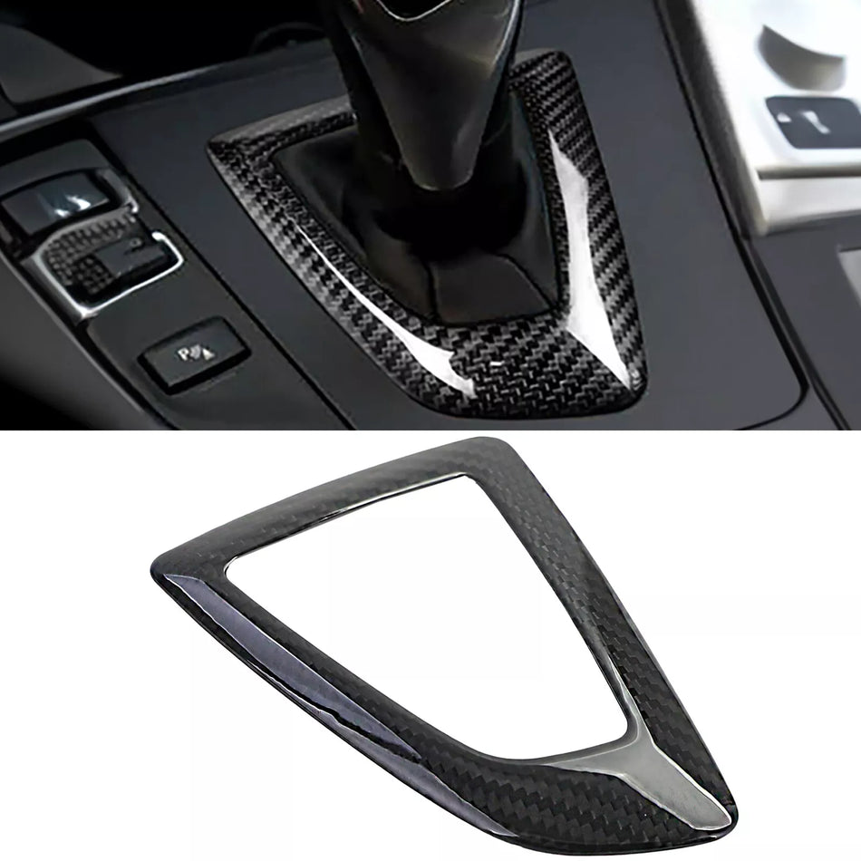 Copertura telaio cambio vero carbonio adatta per Serie 3 BMW F30 F31 2011-2019