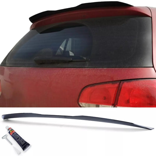 Spoiler posteriore spoiler bordo tetto Nero per VW Golf 6 7 GTI GTD R 09-20