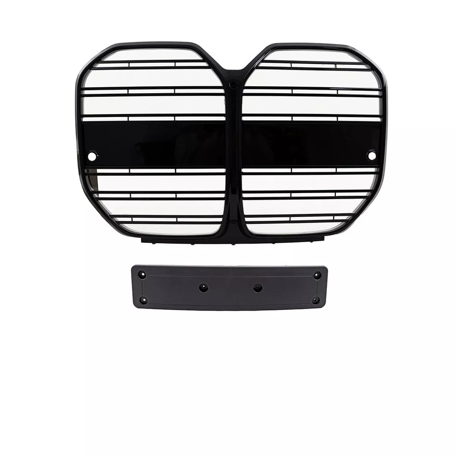 Griglia Sportiva doppia  nera lucida senza ACC per BMW Serie 4 G26 Gran Coupe