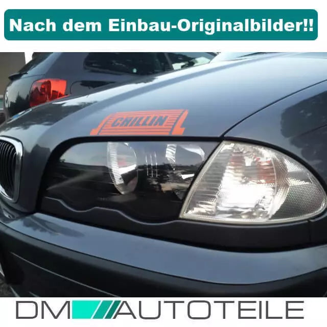 Frecce anteriori + frecce laterali bianche lifting per BMW E46 98-01 4/5 porte