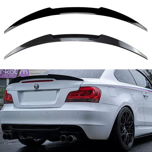 Spoiler POSTERIORE spoiler per BMW Serie 1 E82 Coupé LCI (Facelift) lucido