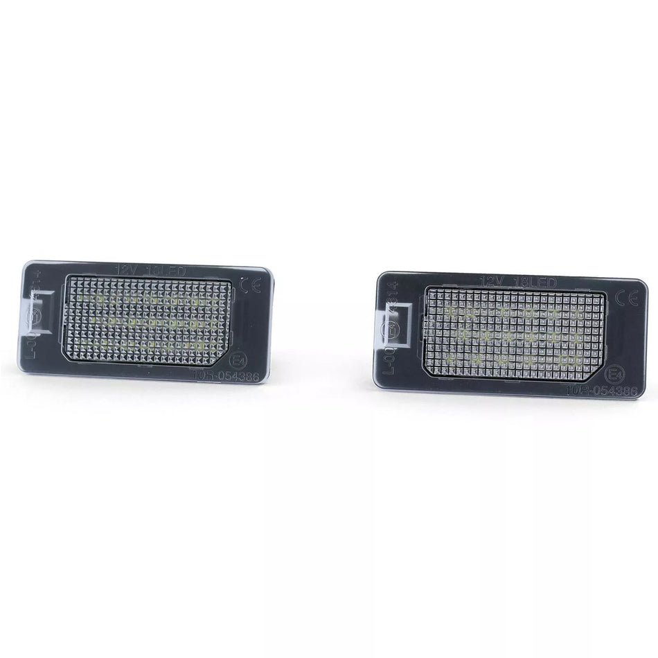 Luci targa LED bianche 6000K adatte, per BMW Serie 3 E90 E91 E92 E93 04-13