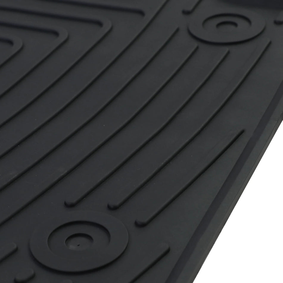 Tappetini auto in gomma neri set premium, per Nissan Qashqai J10 JJ10 07-16