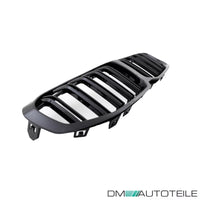 Griglia Sportiva doppia barra lucida Nera per tutte le BMW Serie 1 F40