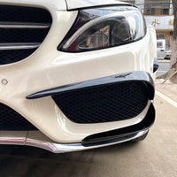 per MERCEDES W205 CLASSE C AMG LINE (pre-lifting) SPOILER AERODINAMICO ANTERIORE