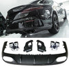 Diffusore + Terminali di Scarico (CROMO) per Mercedes C238 A238