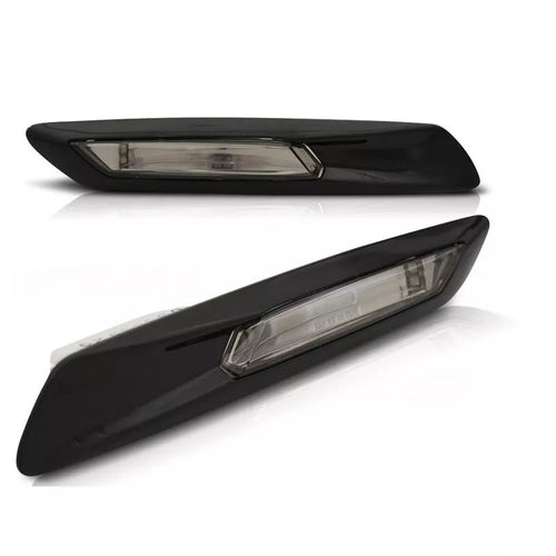 Frecce laterali LED per BMW Serie 5 E61 Serie 1 E81/E82/E87 3 E90 Nero Lucido