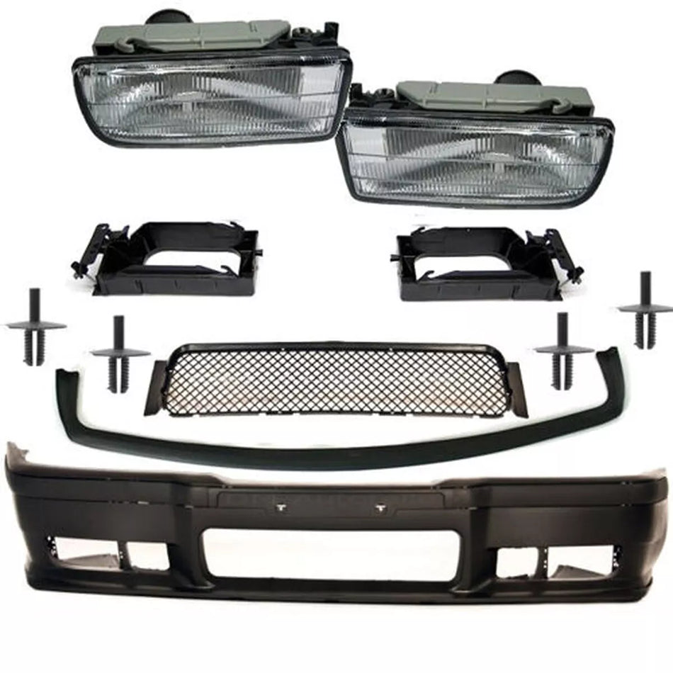 Paraurti anteriore tutte + lama + nebbia OEM per BMW Serie 3 E36 anche M