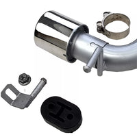 Terminale scarico duplex 440 look conversione, per BMW F32 F33 F36 425 428 430