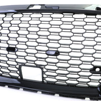 Griglia radiatore sportiva a nido d'ape nera lucida per Audi A3 8V 16-20 + ACC