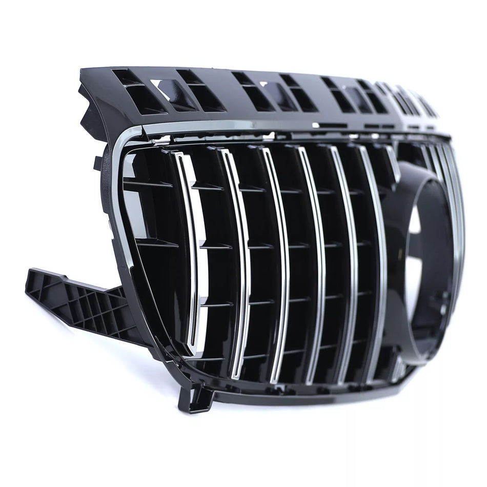 Griglia Sport nera lucida cromata adatta, per Mercedes Classe A W176 12-15