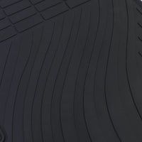 Tappetini in gomma auto neri set premium adatti, per BMW F10 berlina F11 Touring