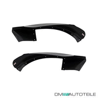 Flaps labbra spoiler angoli Nero Lucido per BMW F32 F33 F36 M Sport