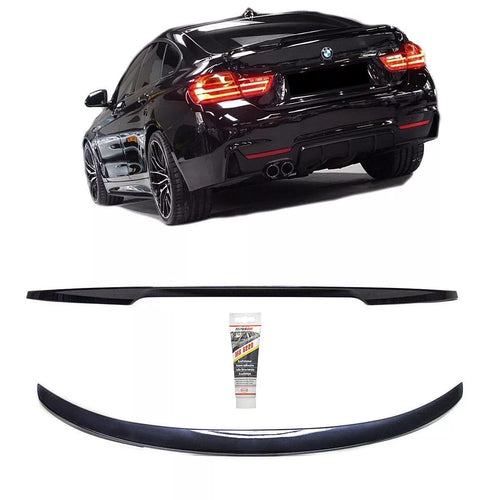 Spoiler Posteriore posteriore spoiler Nero Lucido per BMW Serie 4 F36