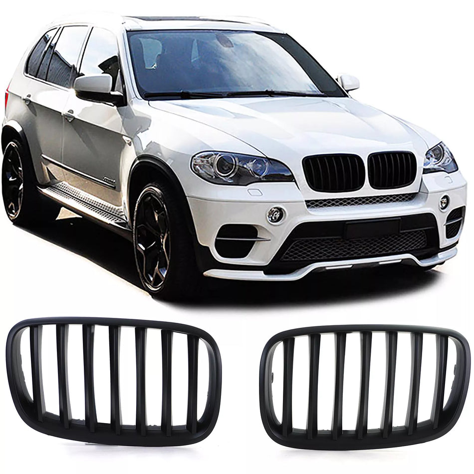 Griglia Sport Performance nera opaca adatta per BMW X5 E70 X6 E71 06-13