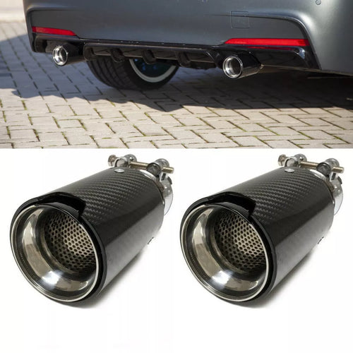 2 pannelli di scarico tubi di scarico carbonio per modelli BMW F