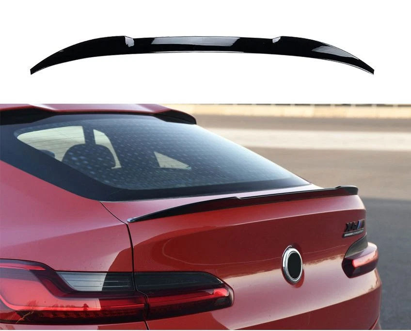 Spoiler POSTERIORE spoiler per BMW X4 G02 nero lucido